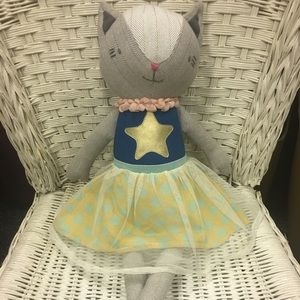 Pillowfort Cat Plush Pillow Doll Decorative Accent